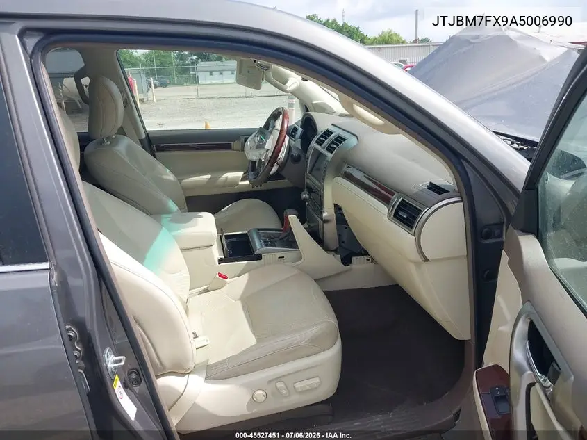 2010 Lexus Gx 460 VIN: JTJBM7FX9A5006990 Lot: 45527451
