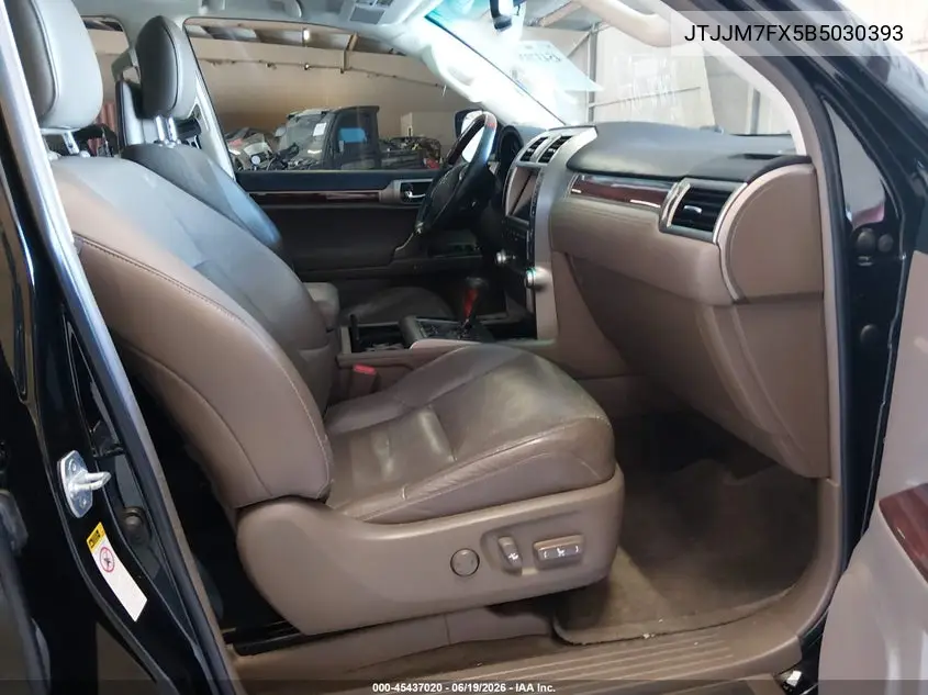 2011 Lexus Gx 460 Premium VIN: JTJJM7FX5B5030393 Lot: 45437020