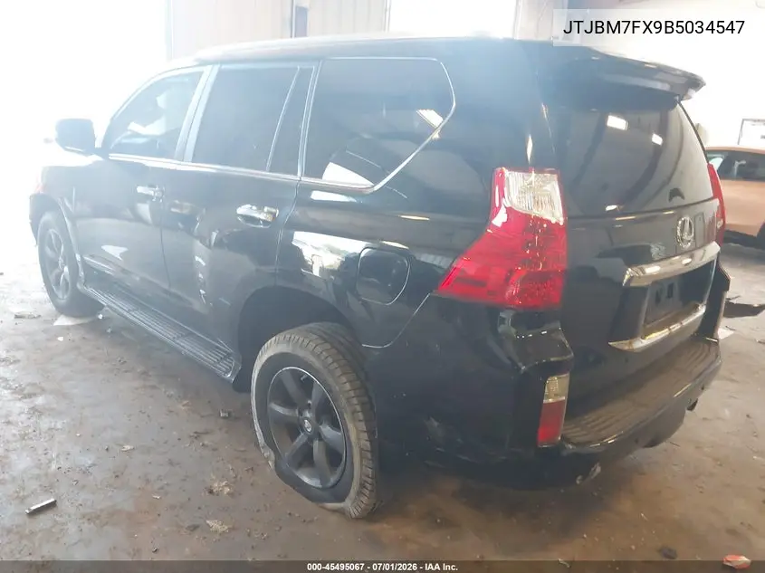 2011 Lexus Gx 460 VIN: JTJBM7FX9B5034547 Lot: 45495067