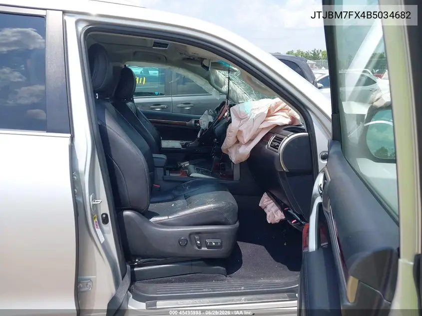 2011 Lexus Gx 460 VIN: JTJBM7FX4B5034682 Lot: 45495998