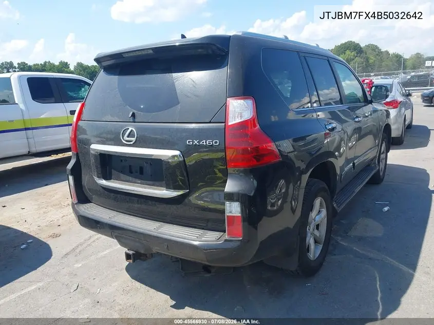 2011 Lexus Gx 460 VIN: JTJBM7FX4B5032642 Lot: 45566930