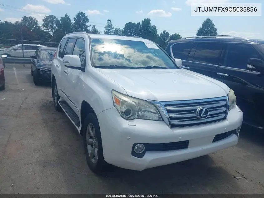 2012 Lexus Gx 460 Premium VIN: JTJJM7FX9C5035856 Lot: 45462185
