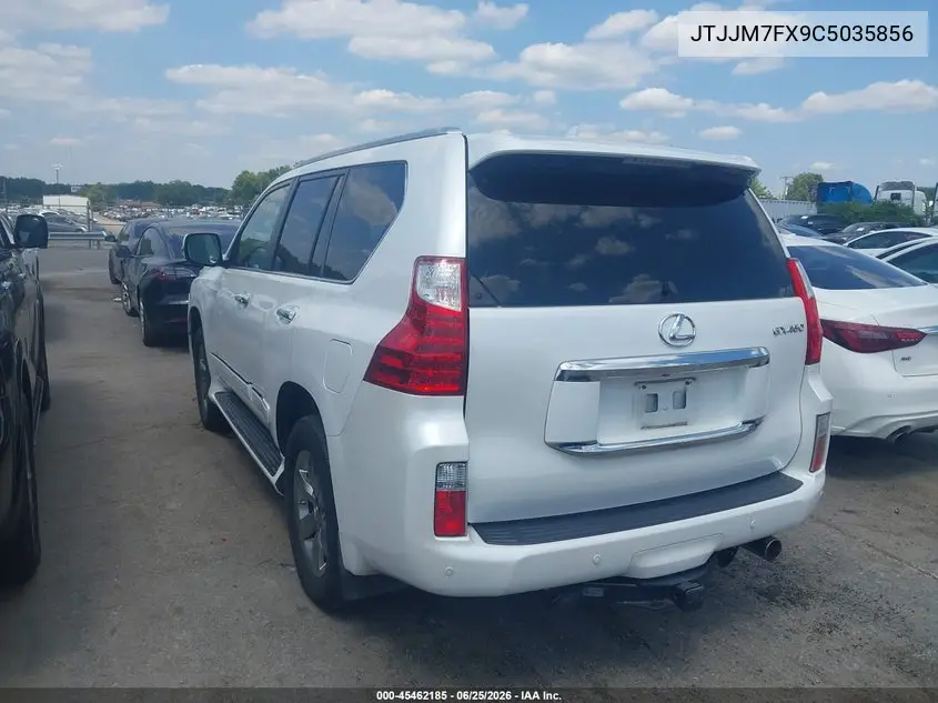 2012 Lexus Gx 460 Premium VIN: JTJJM7FX9C5035856 Lot: 45462185