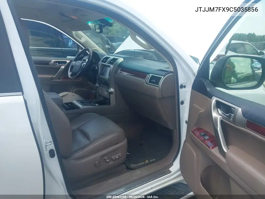 2012 Lexus Gx 460 Premium VIN: JTJJM7FX9C5035856 Lot: 45462185
