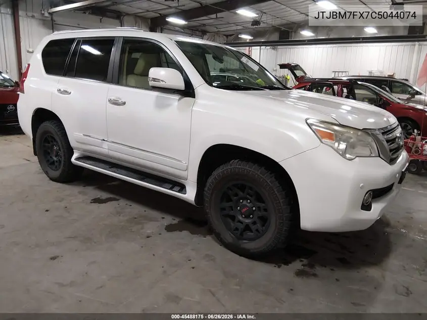 2012 Lexus Gx 460 VIN: JTJBM7FX7C5044074 Lot: 45488175