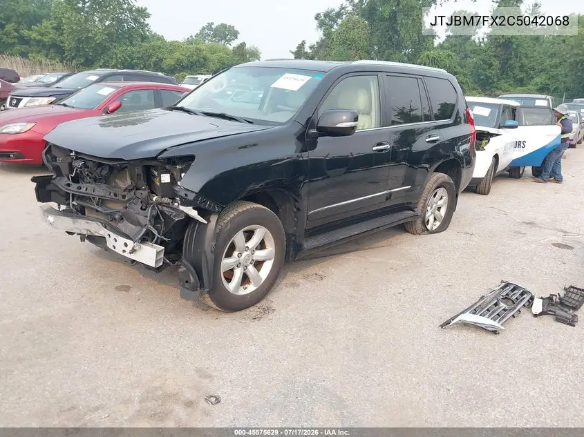 2012 Lexus Gx 460 VIN: JTJBM7FX2C5042068 Lot: 45575629