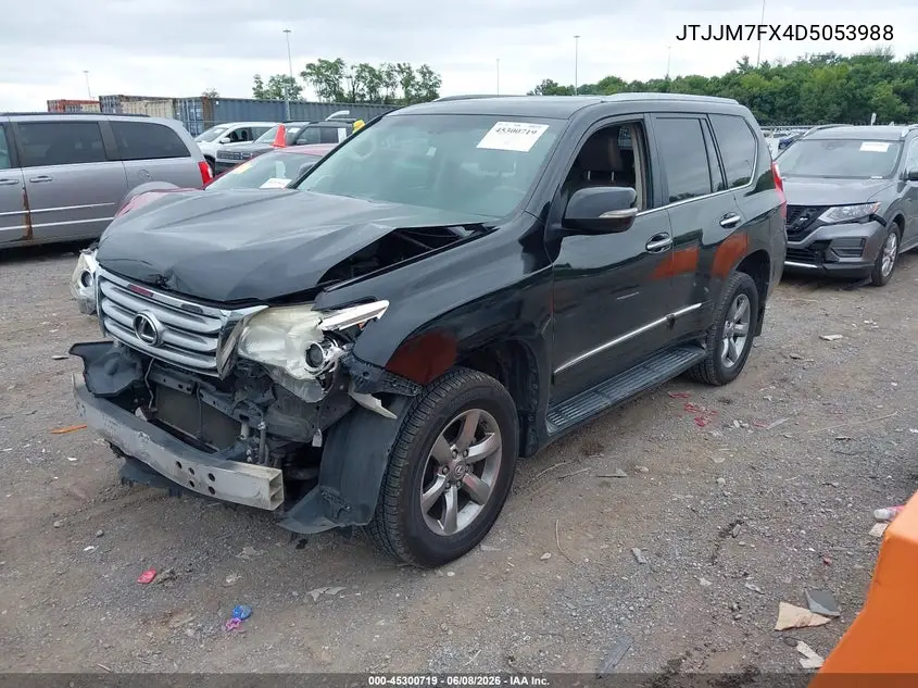 2013 Lexus Gx 460 Premium VIN: JTJJM7FX4D5053988 Lot: 45300719