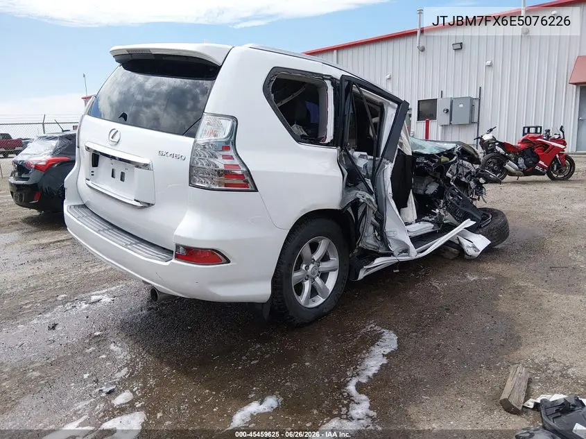 2014 Lexus Gx 460 VIN: JTJBM7FX6E5076226 Lot: 45459625