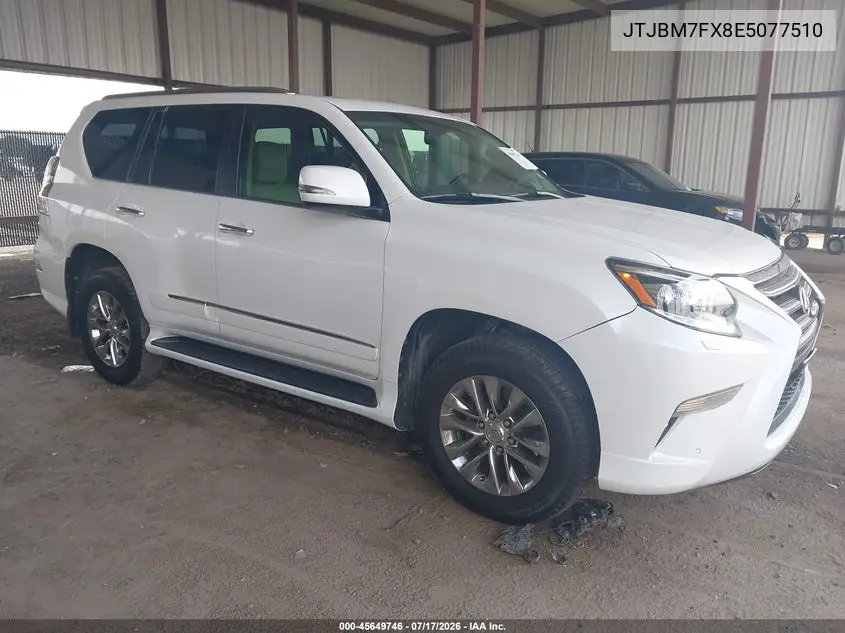 2014 Lexus Gx 460 VIN: JTJBM7FX8E5077510 Lot: 45649746