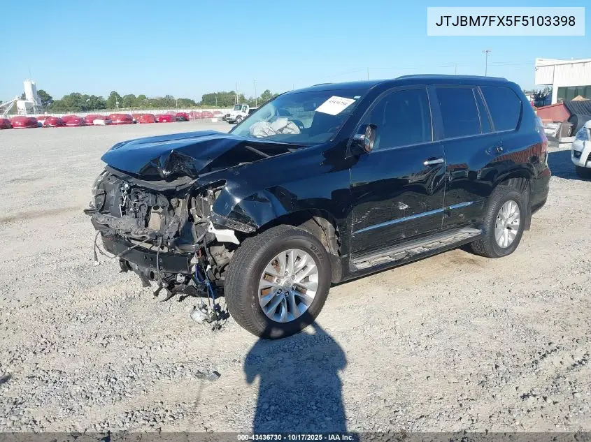 JTJBM7FX5F5103398 2015 Lexus Gx 460