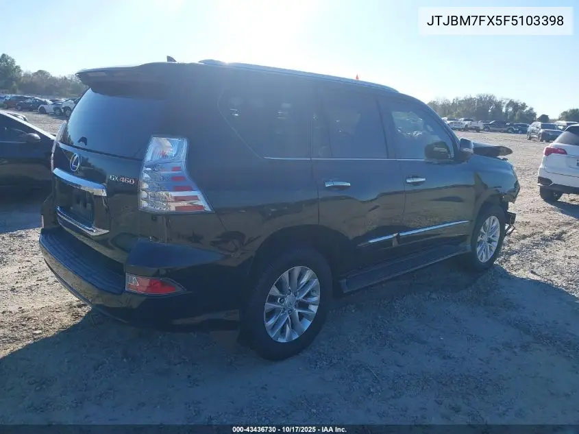 JTJBM7FX5F5103398 2015 Lexus Gx 460