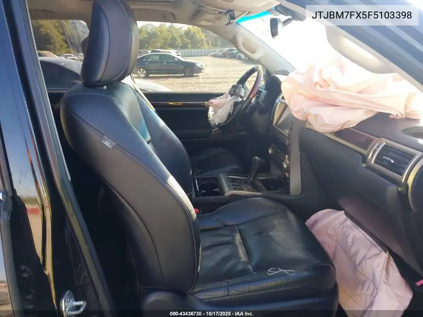 JTJBM7FX5F5103398 2015 Lexus Gx 460