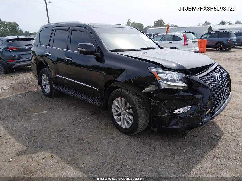 2015 Lexus Gx 460 VIN: JTJBM7FX3F5093129 Lot: 45475582