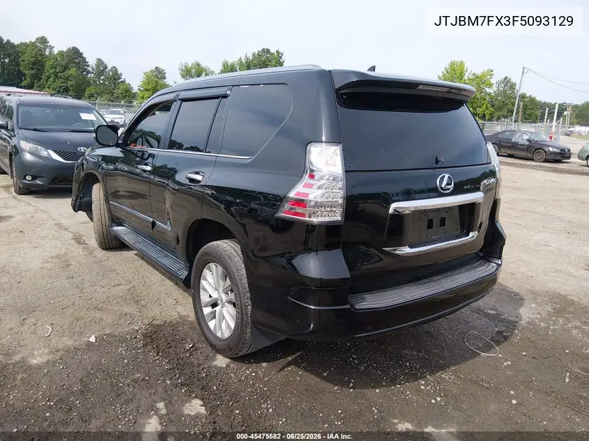 2015 Lexus Gx 460 VIN: JTJBM7FX3F5093129 Lot: 45475582