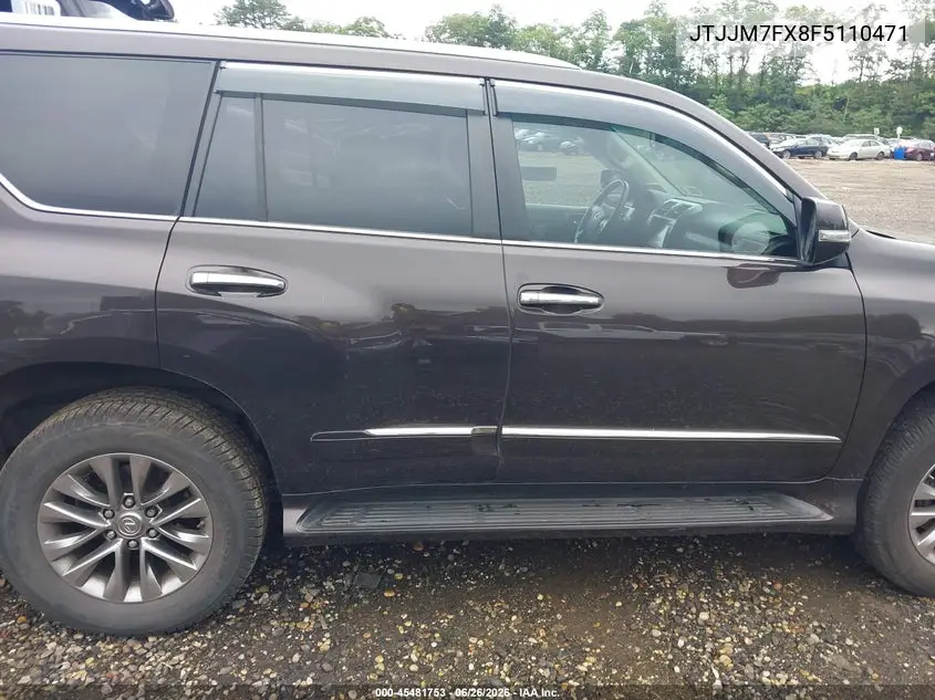 2015 Lexus Gx 460 Luxury VIN: JTJJM7FX8F5110471 Lot: 45481753