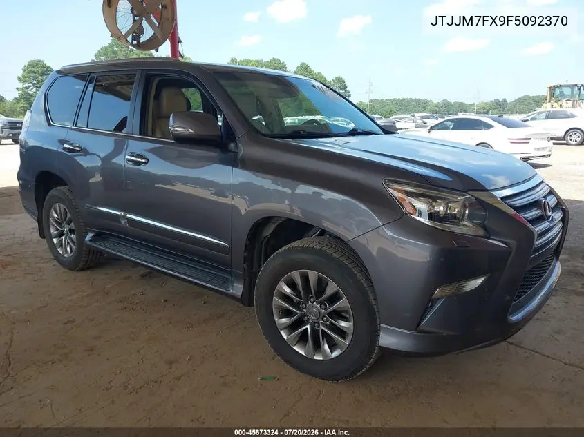 2015 Lexus Gx 460 Luxury VIN: JTJJM7FX9F5092370 Lot: 45673324