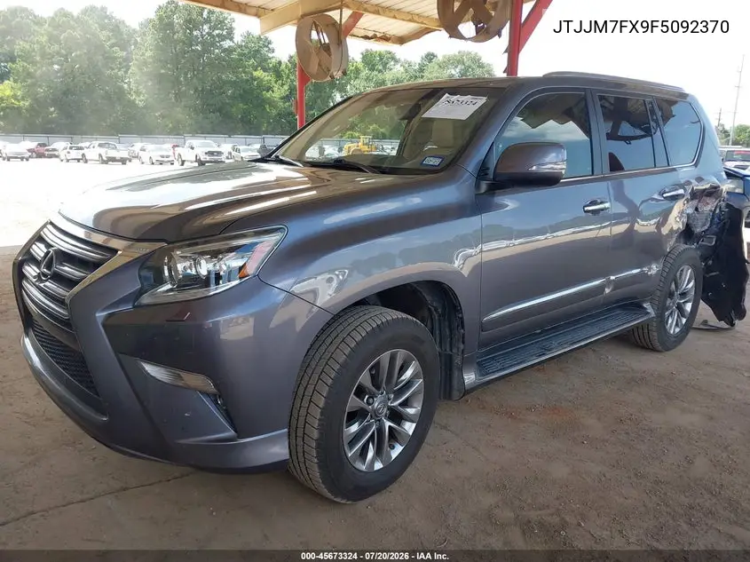 2015 Lexus Gx 460 Luxury VIN: JTJJM7FX9F5092370 Lot: 45673324