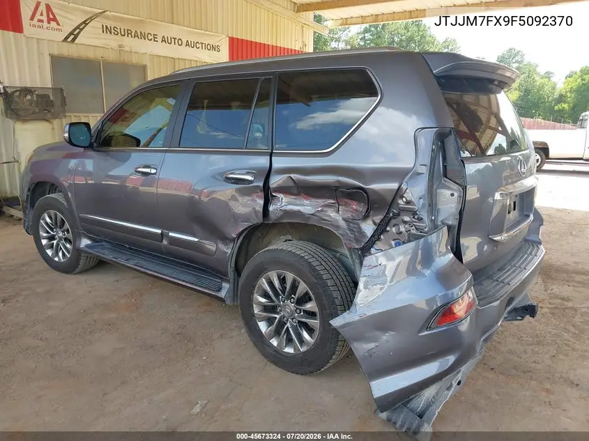 2015 Lexus Gx 460 Luxury VIN: JTJJM7FX9F5092370 Lot: 45673324