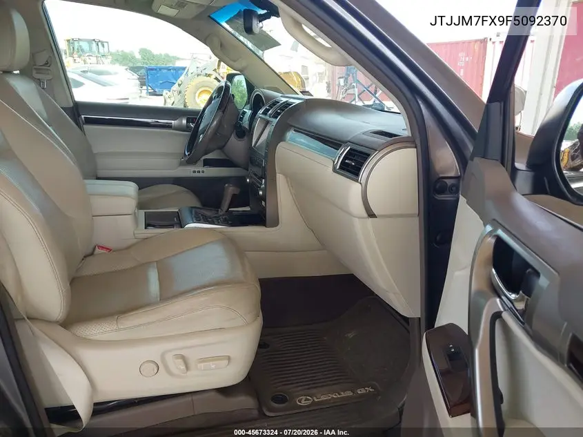 2015 Lexus Gx 460 Luxury VIN: JTJJM7FX9F5092370 Lot: 45673324