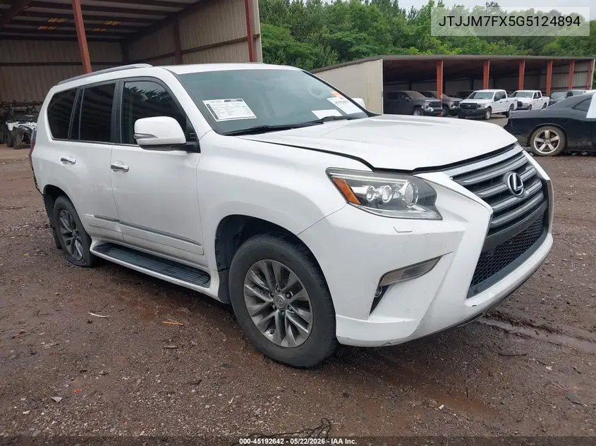 2016 Lexus Gx 460 Luxury VIN: JTJJM7FX5G5124894 Lot: 45192642