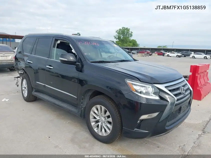 2016 Lexus Gx 460 VIN: JTJBM7FX1G5138859 Lot: 45345843