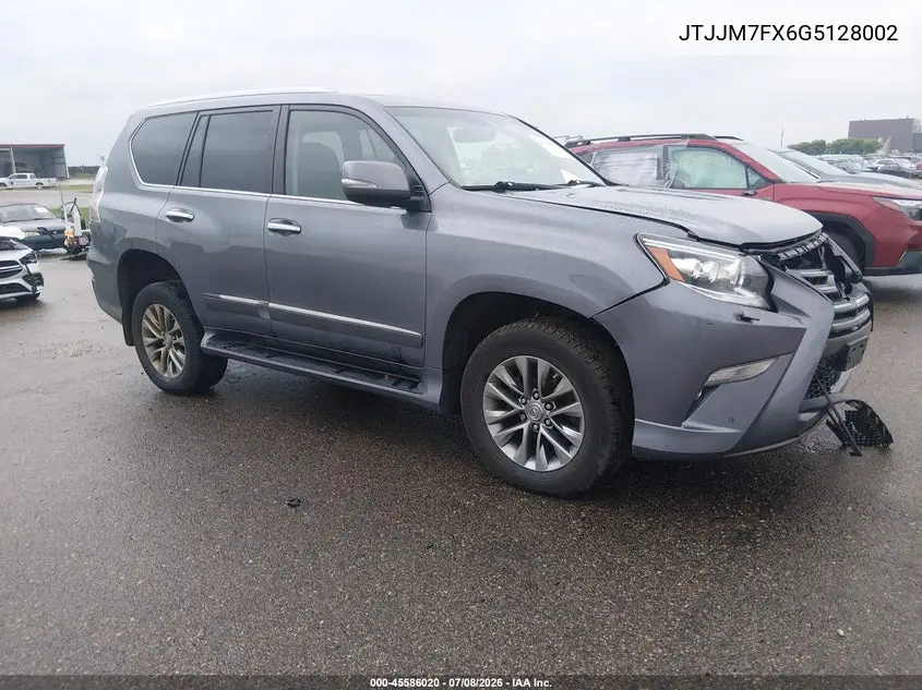 2016 Lexus Gx 460 Luxury VIN: JTJJM7FX6G5128002 Lot: 45586020