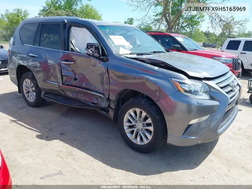 2017 Lexus Gx 460 VIN: JTJBM7FX9H5165969 Lot: 45239681