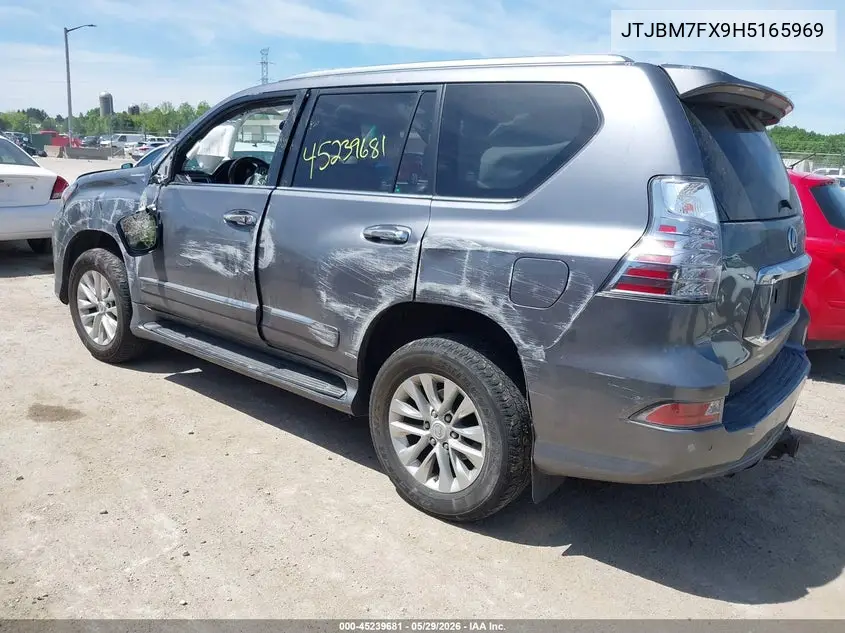 2017 Lexus Gx 460 VIN: JTJBM7FX9H5165969 Lot: 45239681