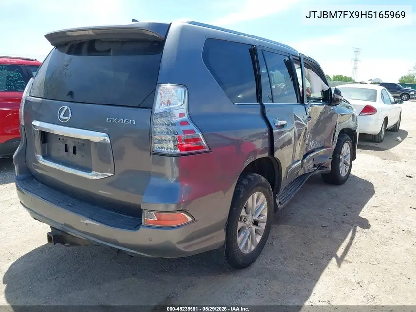 2017 Lexus Gx 460 VIN: JTJBM7FX9H5165969 Lot: 45239681