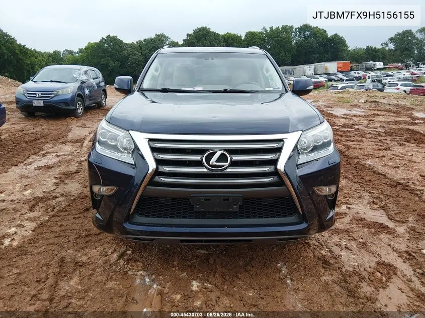 2017 Lexus Gx 460 VIN: JTJBM7FX9H5156155 Lot: 45430703