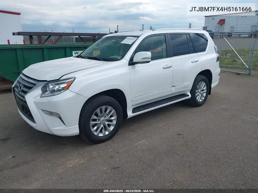 2017 Lexus Gx 460 VIN: JTJBM7FX4H5161666 Lot: 45435025