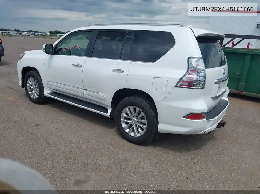 2017 Lexus Gx 460 VIN: JTJBM7FX4H5161666 Lot: 45435025