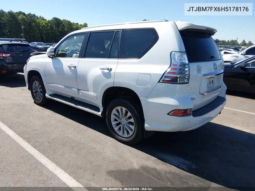 2017 Lexus Gx 460 VIN: JTJBM7FX6H5178176 Lot: 45459174