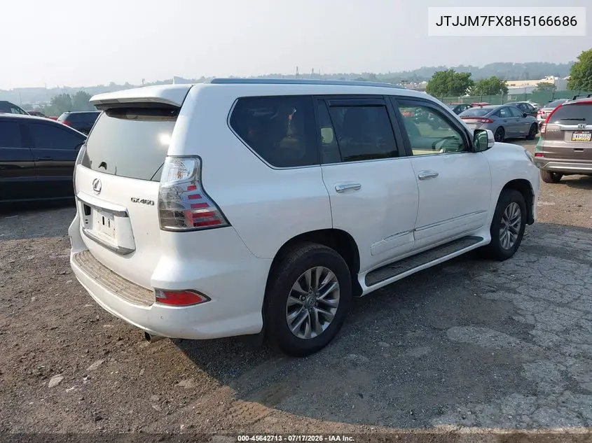 2017 Lexus Gx 460 Luxury VIN: JTJJM7FX8H5166686 Lot: 45642713