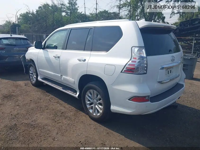 2017 Lexus Gx 460 VIN: JTJBM7FXXH5168296 Lot: 45660113
