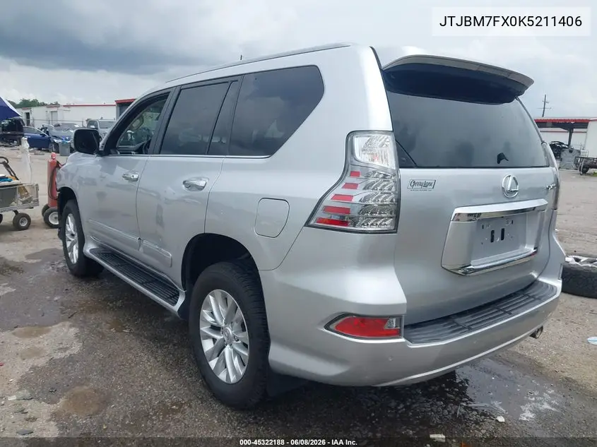 2019 Lexus Gx 460 Premium VIN: JTJBM7FX0K5211406 Lot: 45322188
