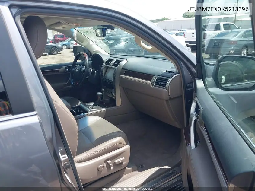 2019 Lexus Gx 460 Premium VIN: JTJBM7FX0K5213396 Lot: 45493685