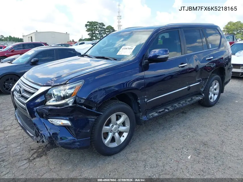 2019 Lexus Gx 460 VIN: JTJBM7FX6K5218165 Lot: 45587604