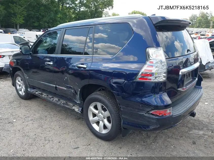 2019 Lexus Gx 460 VIN: JTJBM7FX6K5218165 Lot: 45587604