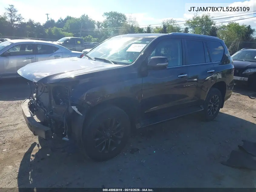 2020 Lexus Gx 460 Premium VIN: JTJAM7BX7L5265109 Lot: 45063819