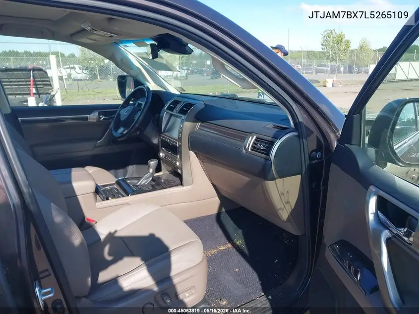 2020 Lexus Gx 460 Premium VIN: JTJAM7BX7L5265109 Lot: 45063819
