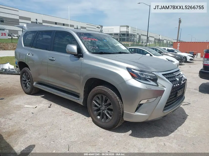 2020 Lexus Gx 460 Premium VIN: JTJAM7BXXL5266755 Lot: 45482240
