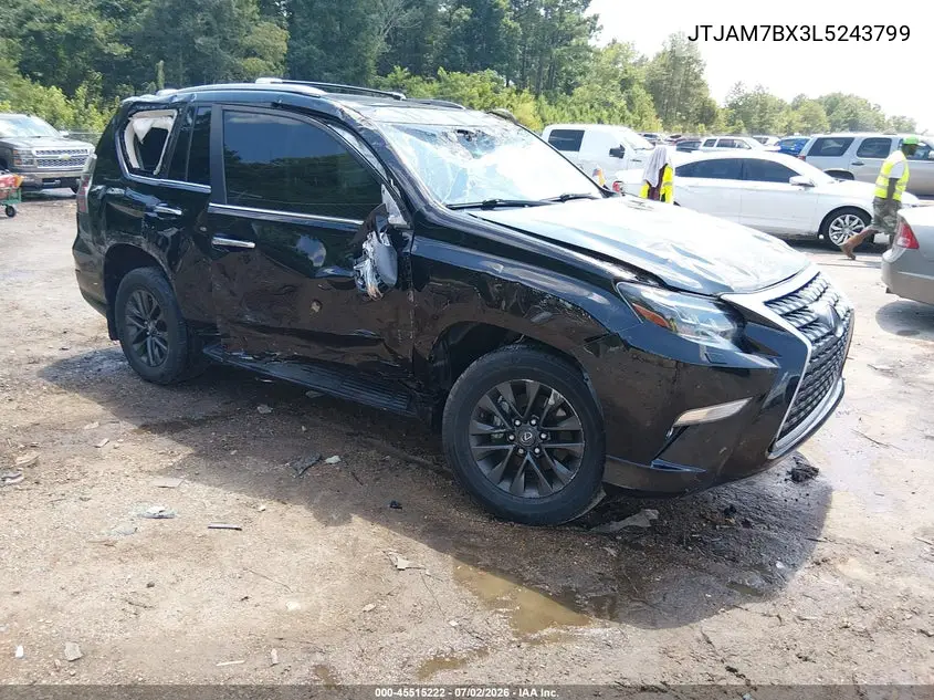 2020 Lexus Gx 460 Premium VIN: JTJAM7BX3L5243799 Lot: 45515222