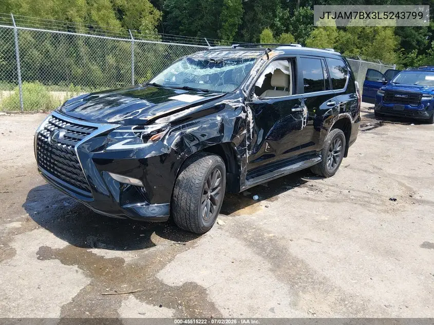 2020 Lexus Gx 460 Premium VIN: JTJAM7BX3L5243799 Lot: 45515222
