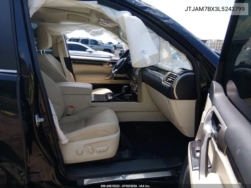 2020 Lexus Gx 460 Premium VIN: JTJAM7BX3L5243799 Lot: 45515222