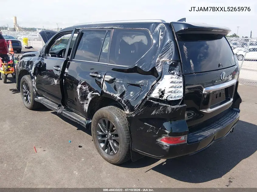 2020 Lexus Gx 460 Premium VIN: JTJAM7BXXL5265976 Lot: 45533223