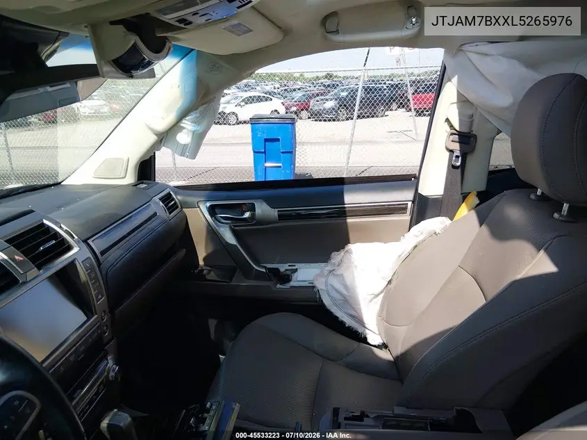 2020 Lexus Gx 460 Premium VIN: JTJAM7BXXL5265976 Lot: 45533223