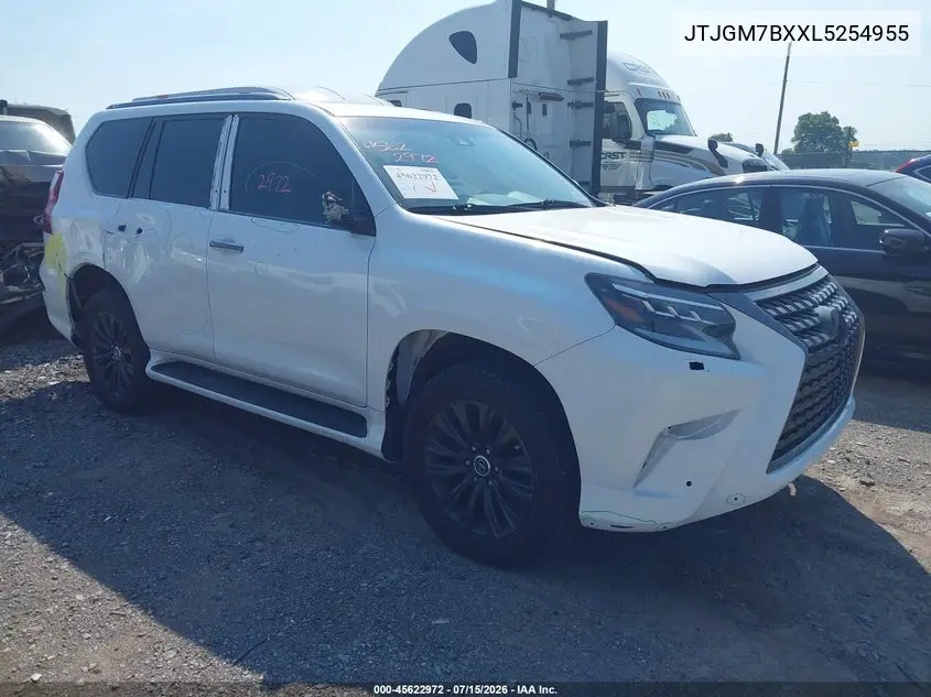 2020 Lexus Gx 460 Luxury VIN: JTJGM7BXXL5254955 Lot: 45622972