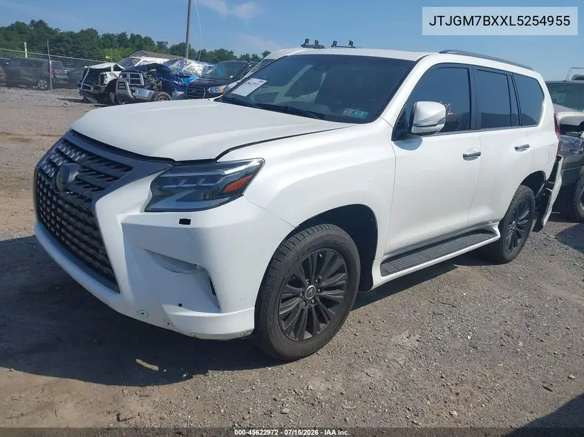 2020 Lexus Gx 460 Luxury VIN: JTJGM7BXXL5254955 Lot: 45622972