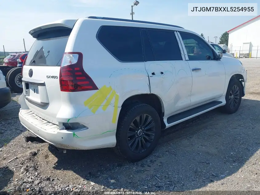 2020 Lexus Gx 460 Luxury VIN: JTJGM7BXXL5254955 Lot: 45622972